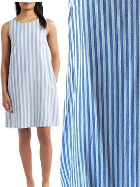 BEACHLUNCHLOUNGE  Alina Stripe Shift Dress size large